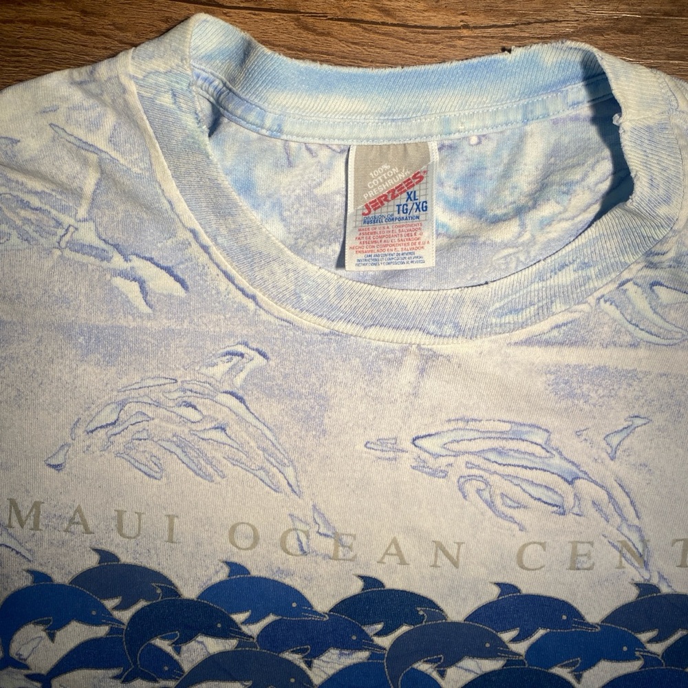 Jerzees Dolphin Graphic T-Shirt